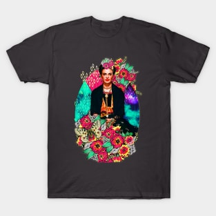 Galaxy Frida T-Shirt